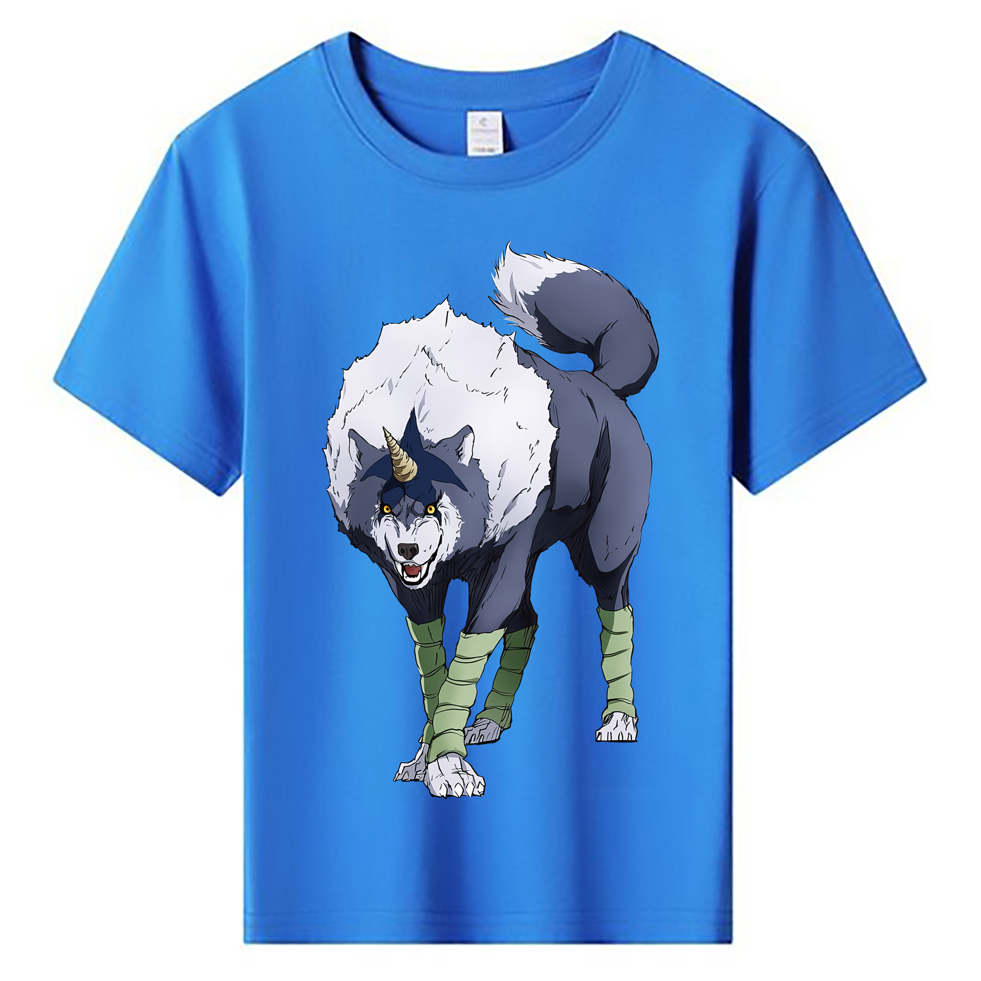 （画像用） 転スラ Regarding Reincarnated to Slime 綿100％キッズTシャツ（フロントプリント）
